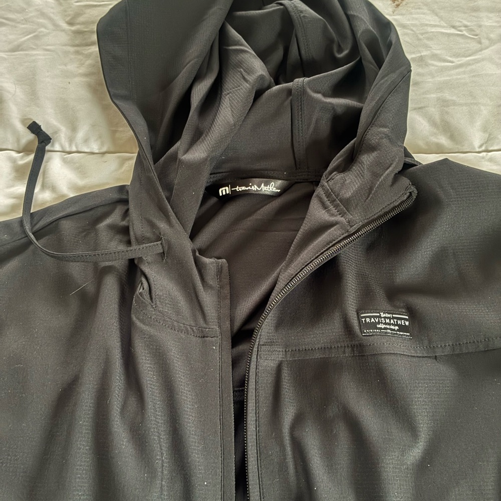 Hoodie Travis Matthew Men's Black Jacket